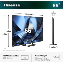 Hisense 55U7SE TV 55 4K Ultra HD